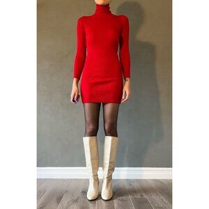 Need Supply/Rehab Rib Turtleneck Mini Dress - XS/S